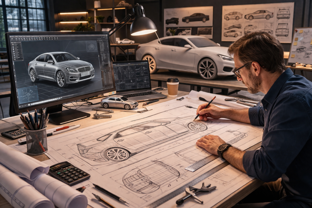 Por que os carros antigos eram mais pesados? chatgpt image 6 de abr. de 2026 20 22 01